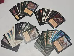 Old School Vintage Magic the Gathering Card Lot Of 187 Assorted - Image 2
