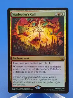 MTG Warleader's Call NM Murders At Karlov Manor Magic The Gathering Card - Image 1