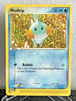 Mudkip 59/109 Pokemon Card EX Ruby & Sapphire – Lightly Played Non-Holo - Image 1