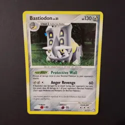 Bastiodon 21/123 Holo Rare Pokemon Card 2007 Pokemon LP Lightly Played - Image 2