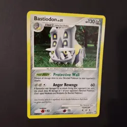 Bastiodon 21/123 Holo Rare Pokemon Card 2007 Pokemon LP Lightly Played - Image 3