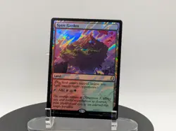 Spire Garden (Surge Foil) 75 (R) MTG Commander Teenage Mutant Ninja Turtles TMC - Image 1