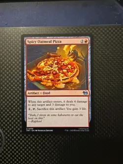 Spicy Oatmeal Pizza - 0109 - TMT Teenage Mutant Ninja Turtles - MTG NM/M - Image 1