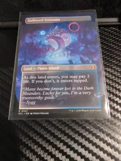 Hallowed Fountain (Borderless) Lorwyn Eclipsed Regular - Image 2