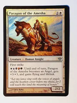 Paragon of the Amesha Foil Conflux Mtg Magic English played - Image 1