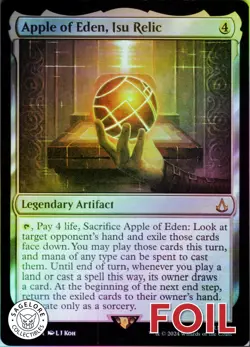 Apple of Eden, Isu Relic - Universes Beyond: Assassin's Creed - 70 - NM Foil - Image 1