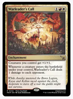 Magic the Gathering Warleader's Call Murders at Karlov Manor - Image 1