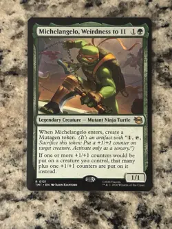 Michelangelo, Weirdness to 11 *Regular* TMT 121 NM - Image 1