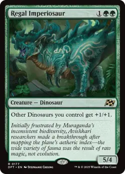 MTG - Regal Imperiosaur - DFT 0177 - Aetherdrift - Magic the Gathering - Rare - Image 1