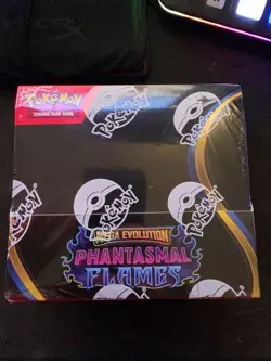 Pokemon TCG Mega Evolution Phantasmal Flames Booster Box SEALED - Image 1