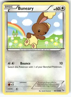 Buneary XY - Flashfire Common Pokemon Lightly played - Image 1
