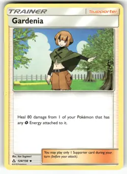 Gardenia SM - Ultra Prism Uncommon Pokemon Lightly played - Image 1