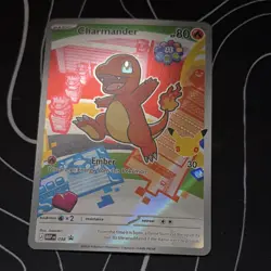 Pokemon Charmander Basic Flame Card Standard English TCG - Image 1