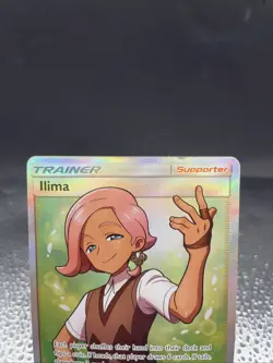 Pokemon TCG Ilima Sun & Moon Base Set 146/149 Full Art Ultra Rare - Image 3