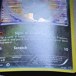 Axew 12/20 Dragon Vault Pokemon 2012 Holo - Image 4