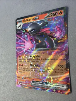 Pokemon TCG * Salazzle EX 16/088 2X RARE HOLO * Mega Evolution Perfect Order NM - Image 2