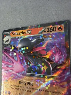 Pokemon TCG * Salazzle EX 16/088 2X RARE HOLO * Mega Evolution Perfect Order NM - Image 3