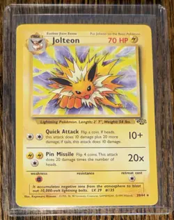 1999 Pokemon Jungle Set JOLTEON 20/64 Non Holo Vintage NM - Image 1