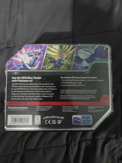 NEW SEALED POKEMON TCG SCARLET & VIOLET KYOGRE EX AZURE LEGENDS TIN - Image 2