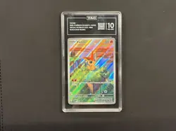 TAG 10 Victini 208 SVP Black Star Promo Full Art Pokemon Scarlet Violet Gem Mint - Image 1
