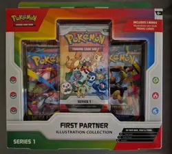 Lot Of 5 - Pokemon TCG First Partner Illustration Collection Series 1 - SEALED - Image 1