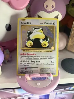 Snorlax - XY179 XY179 Holo Promo XY Promo Pokemon Moderately Played Rare - Image 1