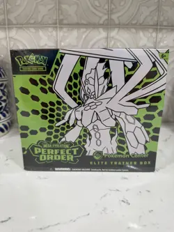 Mega Evolution Perfect Order Pokemon Center Exclusive Elite Trainer Box ETB - Image 1