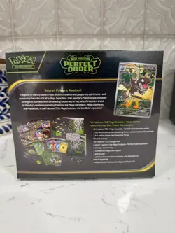 Mega Evolution Perfect Order Pokemon Center Exclusive Elite Trainer Box ETB - Image 2