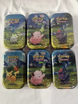 Pokemon TCG Ascended Heroes Mini Tins Set of 6 - New & Sealed - Image 1