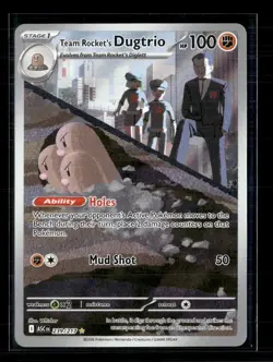 Pokemon 2026 Mega Evolution – Ascended Heroes Team Rocket's Dugtrio #239/217 - Image 1