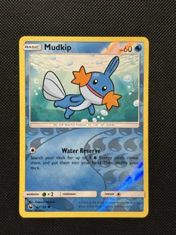 Pokemon Celestial Storm - Mudkip - 32/168 - Reverse Holo Common - NM - Image 2