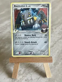 Pokemon TCG Bastiodon GL 2/111 Rising Rivals Holo Rare (English) - LP - Image 1