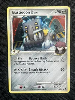 Pokemon TCG Bastiodon GL 2/111 Rising Rivals Holo Rare (English) - LP - Image 3