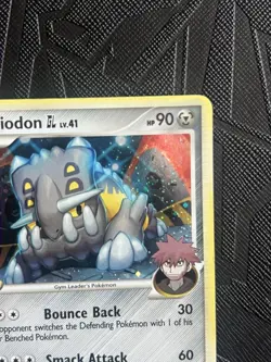 Pokemon TCG Bastiodon GL 2/111 Rising Rivals Holo Rare (English) - LP - Image 5
