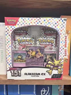 Pokemon TCG: Scarlet & Violet-151 Alakazam EX Collection Box New Sealed EN 820650855269 - Image 1