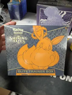 shining fates etb pokemon elite trainer box brand new sealed item tcg - Image 1