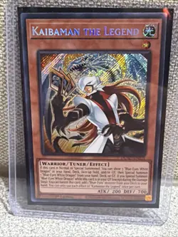 Yugioh 1x Kaibaman the Legend DUAD-EN021 Duelist's Advance Secret 1st Ed NM - Image 1