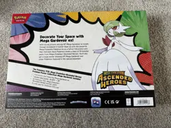 Pokemon Ascended Heroes Gardevoir Premium Poster Collection New & Sealed Inhand - Image 3