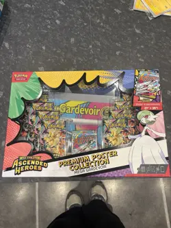 Pokemon Ascended Heroes Gardevoir Premium Poster Collection New & Sealed - Image 1