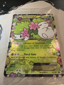 Shaymin EX - XY148 - Pokemon XY Promo Ultra Rare Card SEALED NM - Image 2