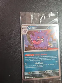 Gengar Promo Card Pokemon Perfect Order Gamestop Stamped 050/088 SEALED - Image 3