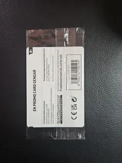 Gengar Promo Card Pokemon Perfect Order Gamestop Stamped 050/088 SEALED - Image 5