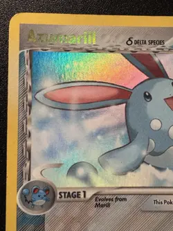 Azumarill 19/113 EX Delta Species Pokemon Card Reverse Holo Foil Rare MP - Image 3