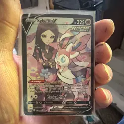 Pokemon Sylveon V TG14/TG30 Brilliant Stars Ultra Rare Holo HP 200 TCG Card - Image 1