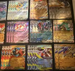 62 Card Lot of Pokemon Japanese Holo EX Cards - Mega Dream Ex - M2A - Image 2