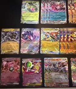 62 Card Lot of Pokemon Japanese Holo EX Cards - Mega Dream Ex - M2A - Image 5
