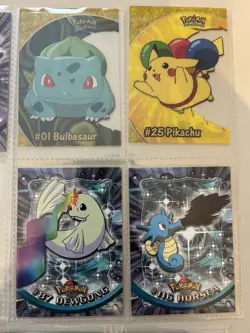 Pokemon Topps Cards Lot Holo Animations 23 Cards - Image 2