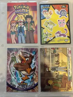 Pokemon Topps Cards Lot Holo Animations 23 Cards - Image 4