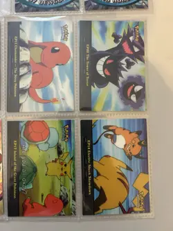 Pokemon Topps Cards Lot Holo Animations 23 Cards - Image 5