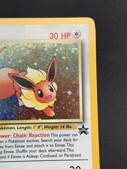 Pokemon Eevee Holo Card 11/53 WOTC Promo LP Condition - Image 3
